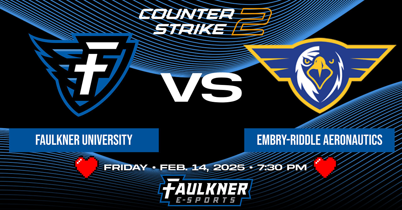 Counter Strike 2-Faulkner vs. Embry-Riddle (2/14/2025)