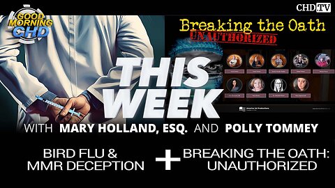 Bird Flu & MMR Deception + Breaking The Oath: Unauthorized With Scott Schara