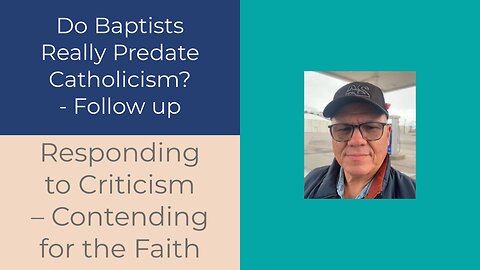 Responding to Criticism – Contending for the Faith