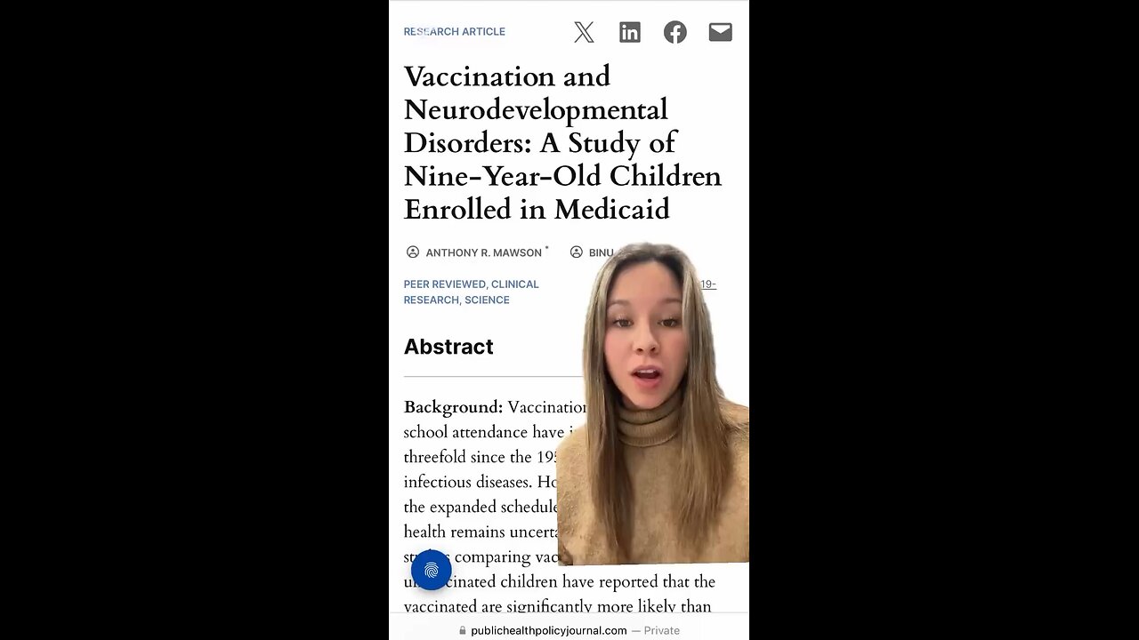 Ultimate study linking vaccines to neurodevelopmental disorders