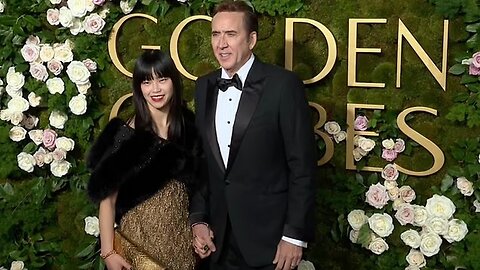 Nicolas Cage Stuns at Globes