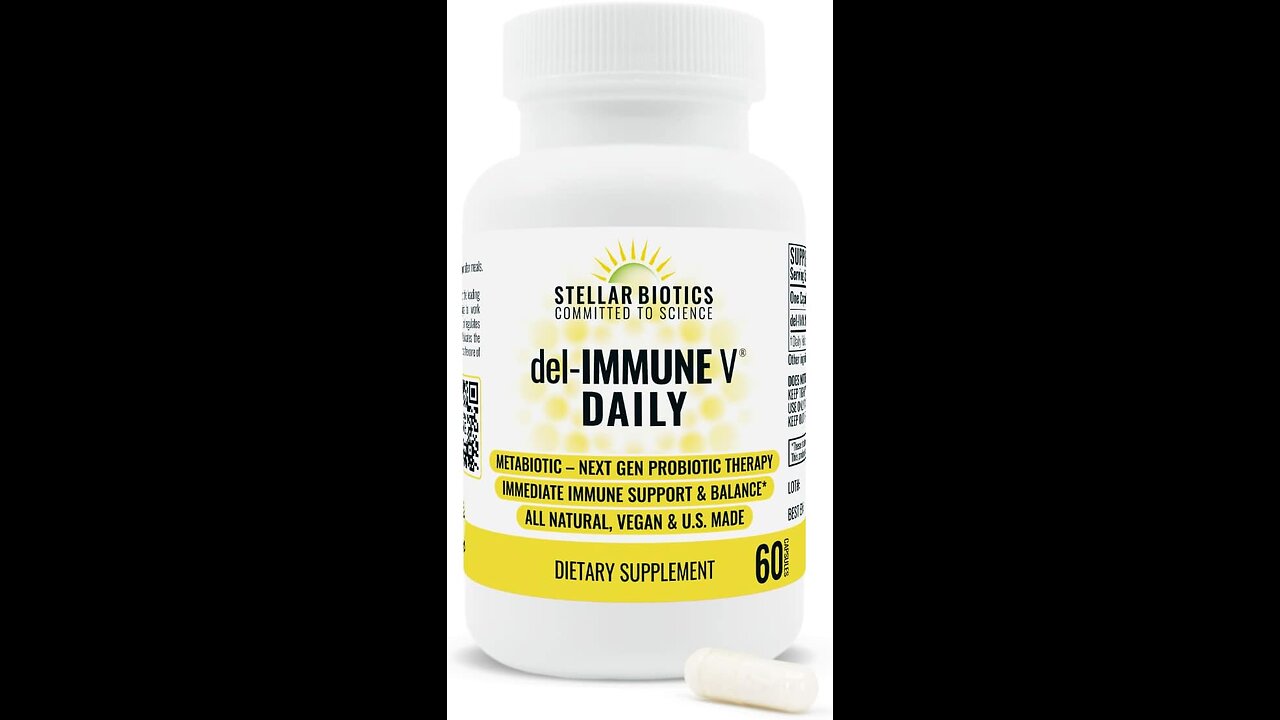 Boost Your Immunity with Del-Immune V Daily!