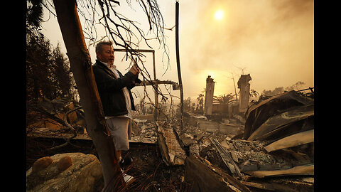 Beachfront properties in Malibu reduced to rubble by wildfires