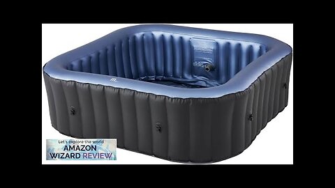 MSpa Tekapo Inflatable Hot Tub in Square with Air Jets Massage System Review