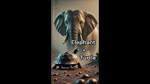 elephant vs turle