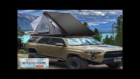 Lightweight Aluminium triangle Shell Outdoor Car Roof Top Tent for Camping Folding Review