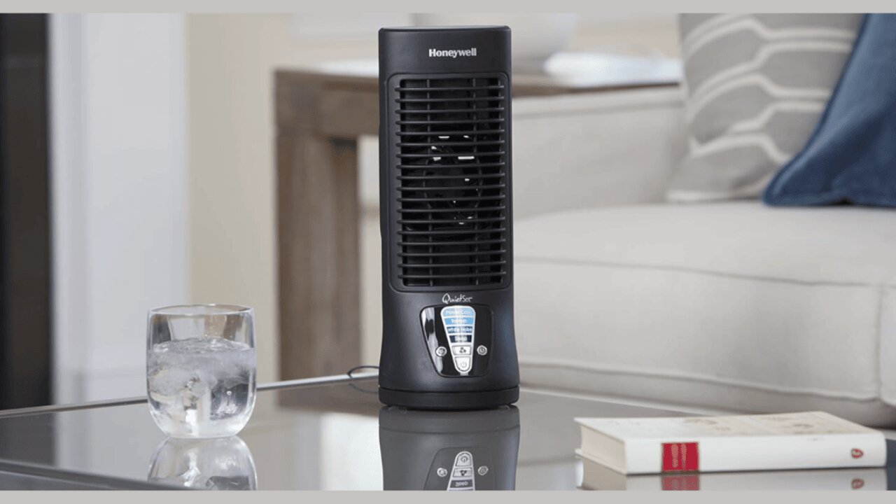 Honeywell HTF210B QuietSet Personal Table Fan