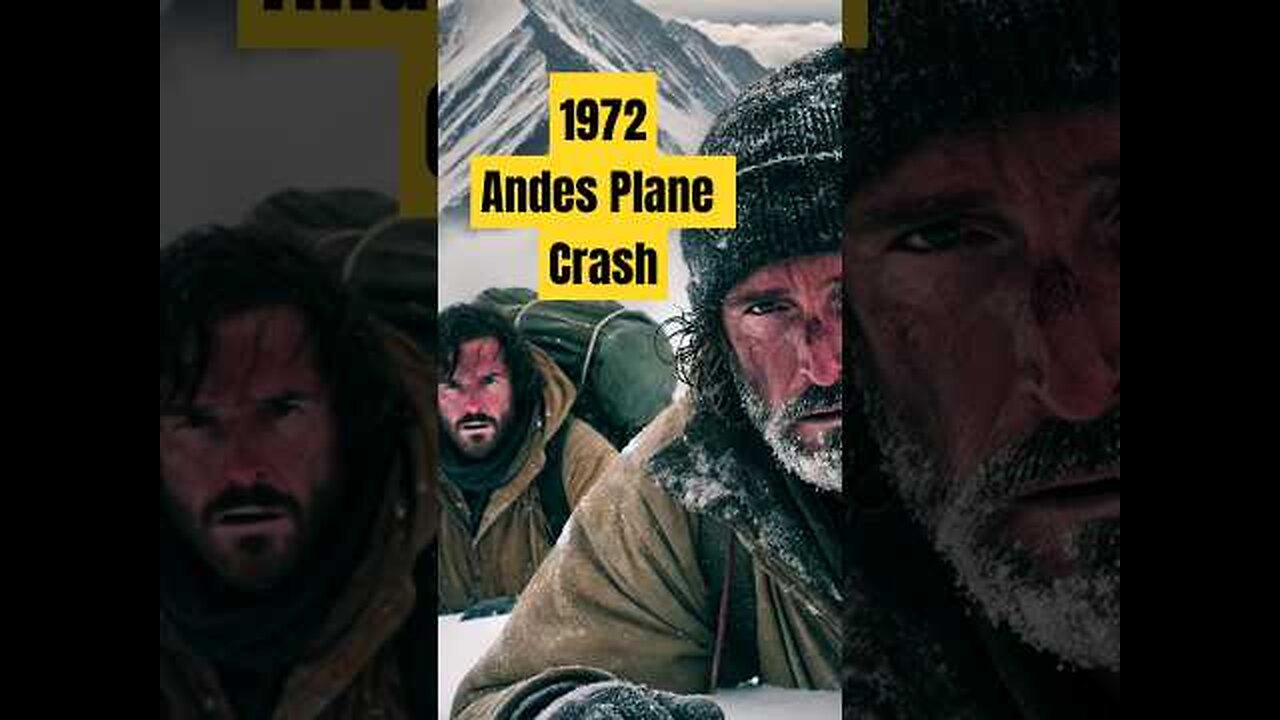 The Incredible Survival Story of the 1972 Andes Plane Crash True Survival Against All Odds #history