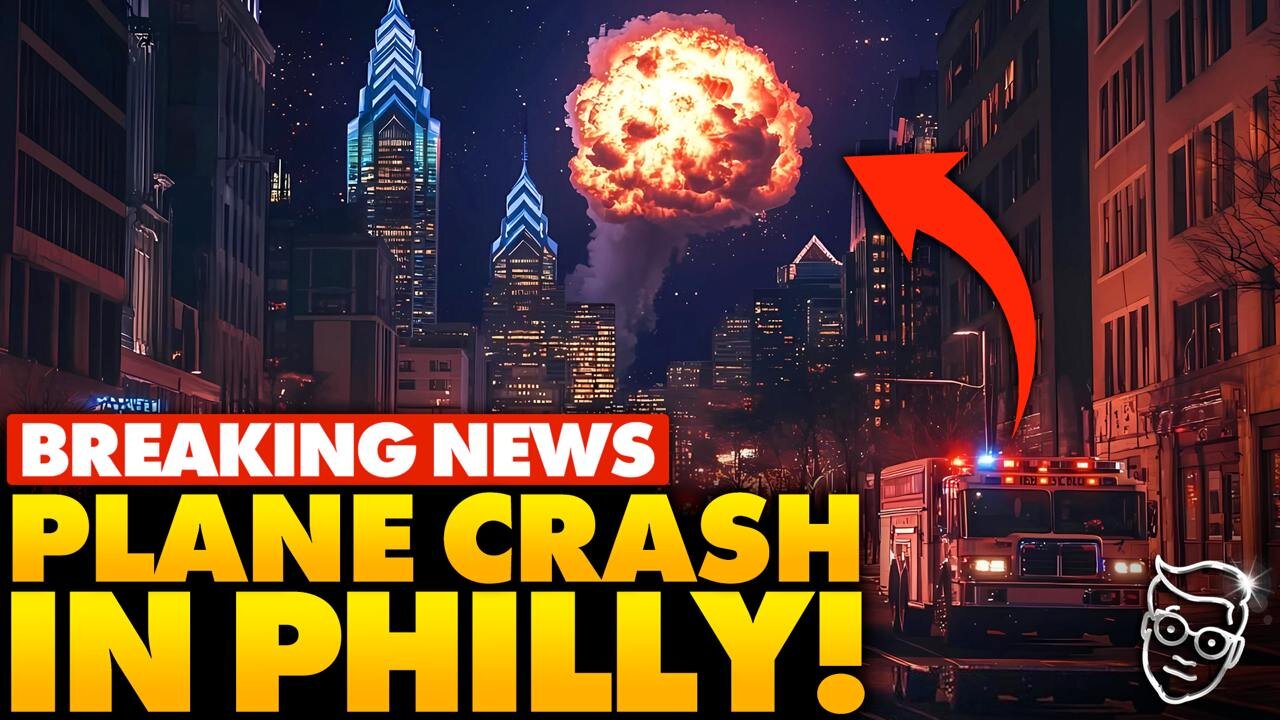 🚨BREAKING: Massive Fireball Explosion as Plane CRASHES in Philadelphia | ‘Looked Like a MISSILE!’