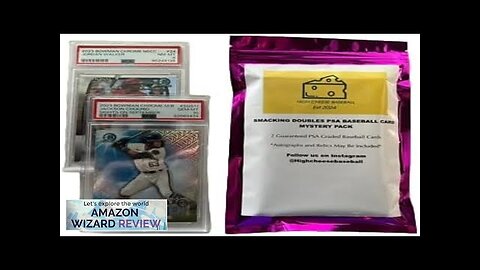 Baseball Smacking Doubles PSA Baseball Card Mystery Pack (2 PSA Graded Cards) Review