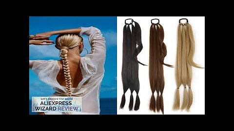 DIY Ponytail Extensions Synthetic Boxing Braids Ponytail Hair Rope For Women High Review