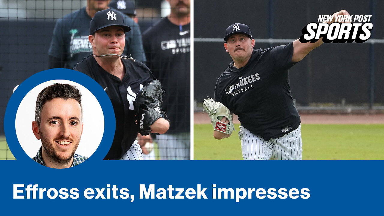 Scott Effross exits with injury & Tyler Matzek impresses in Yankees debut