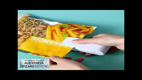 Mini Heat Bag Sealing Machine Package Sealer Bags Thermal Plastic Food Bag Review