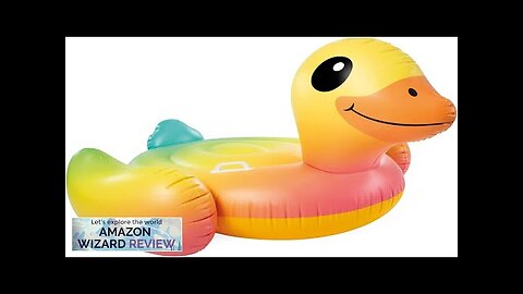 INTEX Ride-On Inflatable Pool Float Review