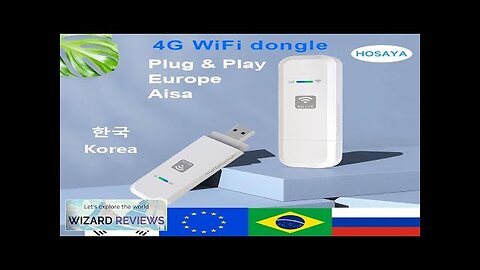 LDW931 4G WiFi Router nano SIM Card Portable wifi LTE USB 4G Review