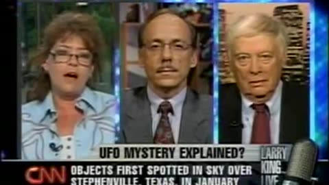 Larry King Live Stephensville Texas UFO Sighting 2010