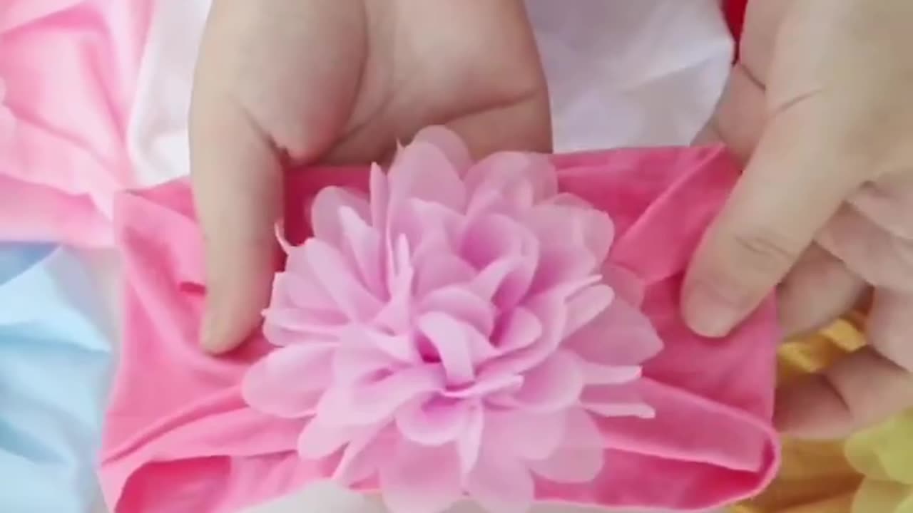 Baby Headband Nonly Big Chiffon Flower Headbands