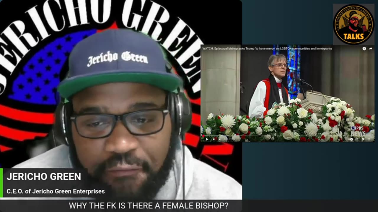 Jericho Green - PROGRESSIVE BISHOP CHASTISES TRUMP AFTER INAUGURATION