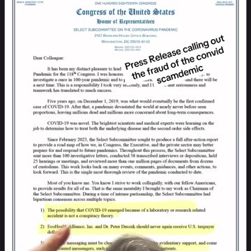 We told y’all about the scamdemic…. Now look…