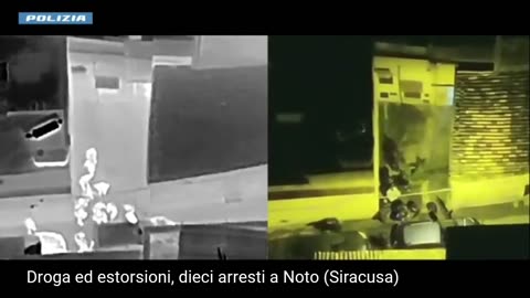 SIRACUSA. BLITZ CON DIECI ARRESTI A NOTO PER DROGA ED ESTORSIONI (31.01.25)