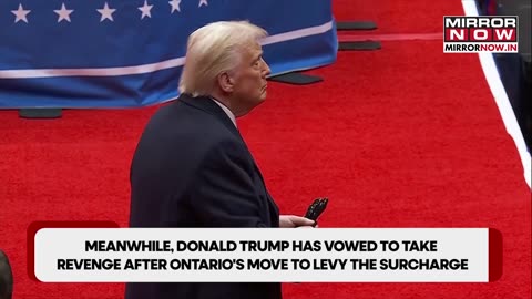 Angry Trump Vows Revenge On 'Tariff Abuser Canada' As Ontario Slaps 25% Power Tariff On U S.