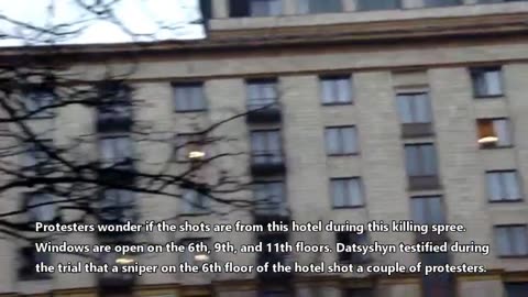 Snipers on Maidan - Ukrainian testimony, video 1