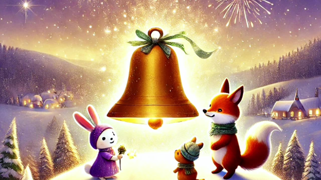 🎉 "The Magic Bell of New Year in Canada – A Fun Adventure for Kids!" 🎉