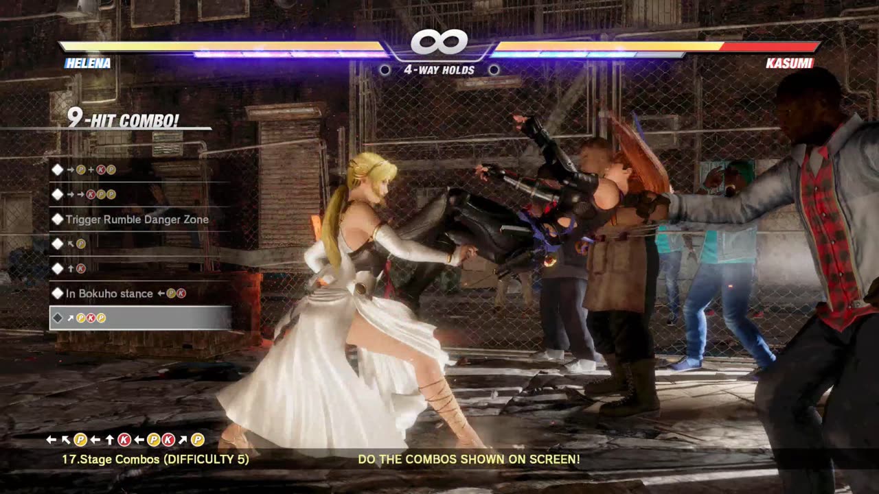 DOA6 Helena Combo Challenge