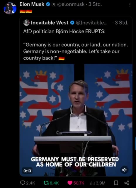 Schaut mal was Elon geteilt hat! BQQM