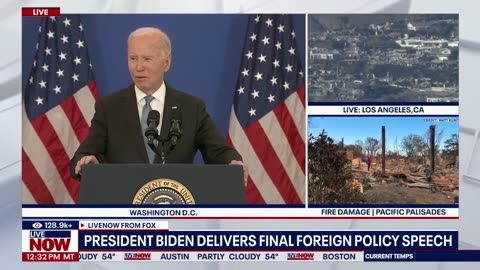 “FULL SPEECH: President Biden delivers his farewell foreign policy address