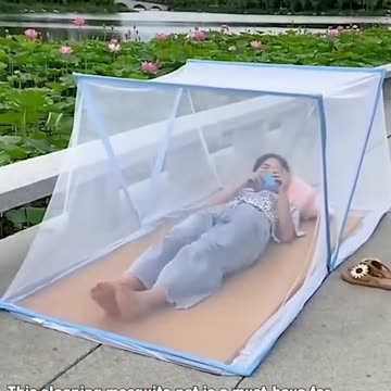 Kiss your mosquito problems goodbye with this bed net!.hd
