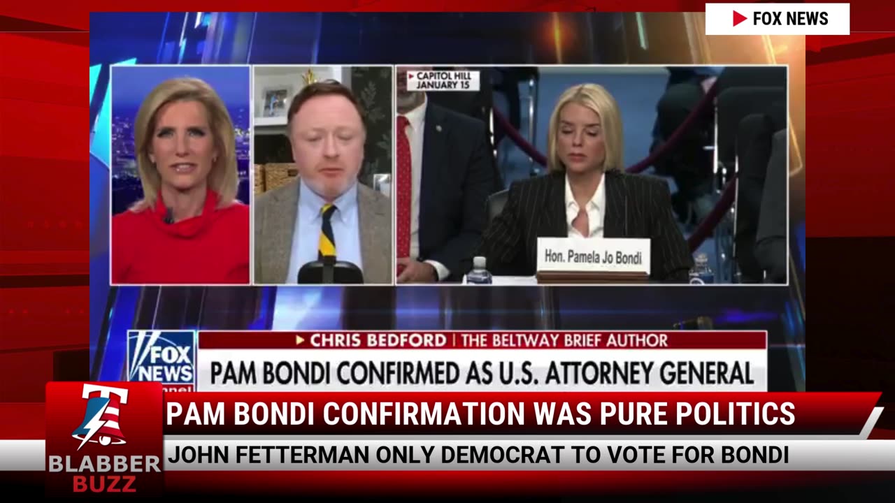 Pam Bondi Confirmation Was Pure Politics