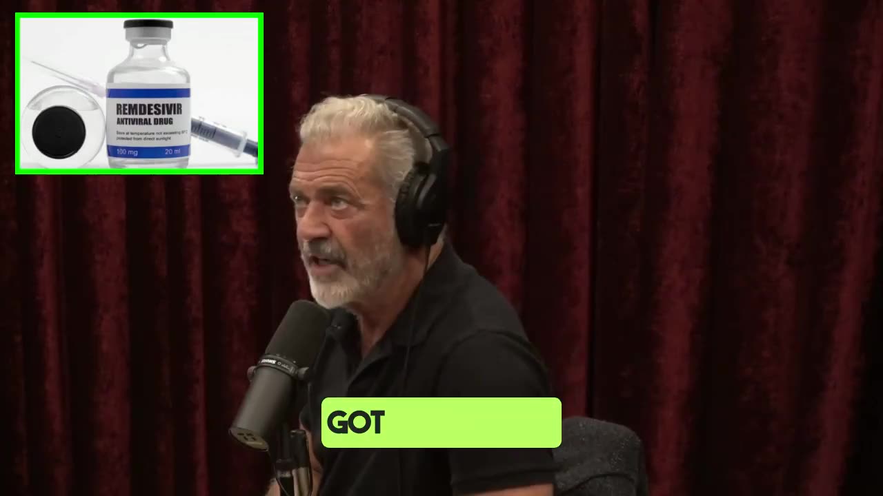 Mel Gibson reveals he “couldn’t walk for three months” after taking Fauci’s pet drug for COVID.