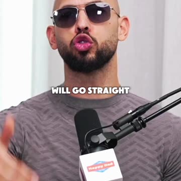 Young man wake up call