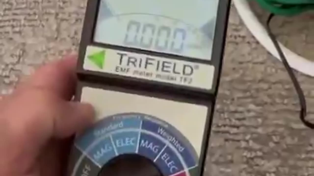 When traveling always bring a trifield or emf meter with you