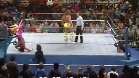 (1990.01.23) Randy "Macho Man" Savage vs The Ultimate Warrior - WWF