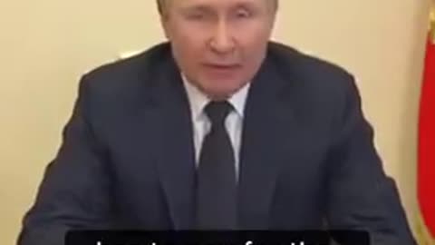 A message from Russian President Vladimir Putin to citizens of Western countries