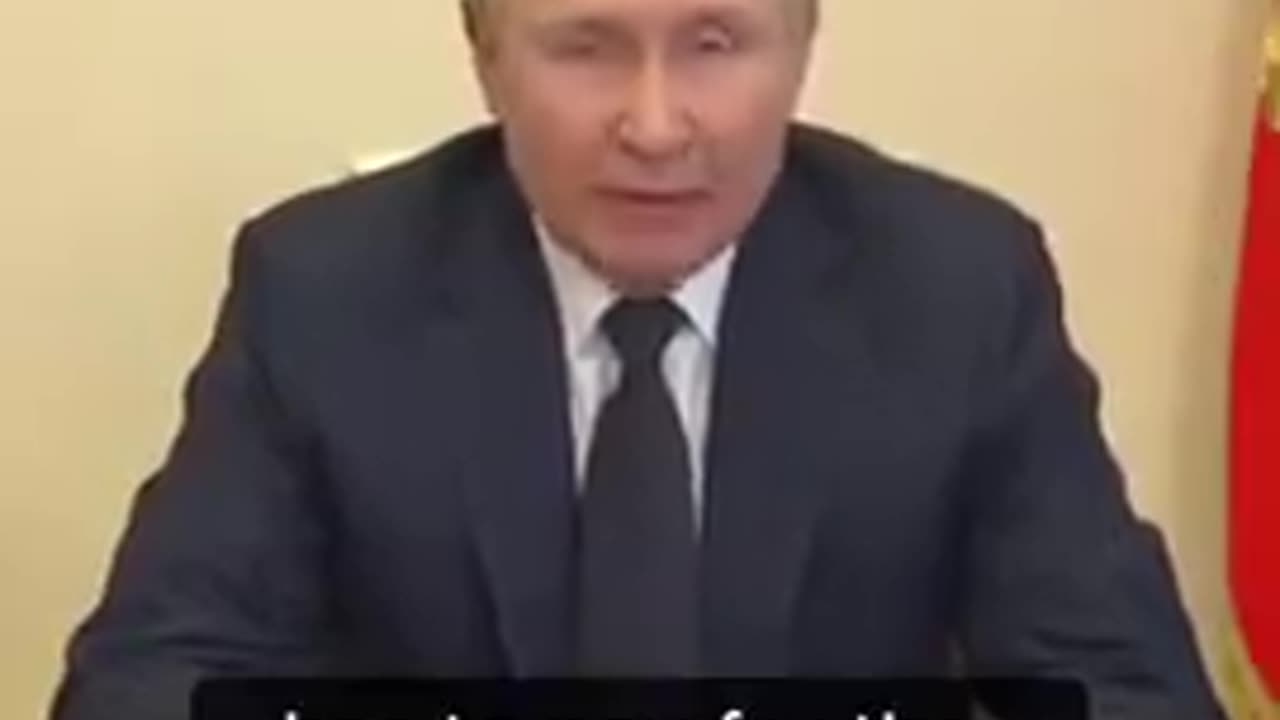 A message from Russian President Vladimir Putin to citizens of Western countries