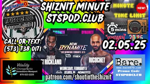 SHIZNIT MINUTE 02.05.25 -BT TALKS DYNAMITE!