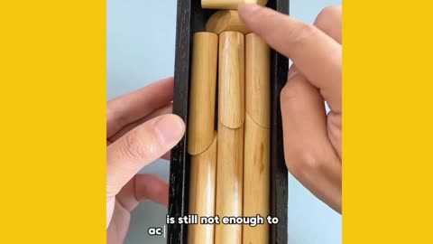 How is it possible to put another wooden stick in the box?