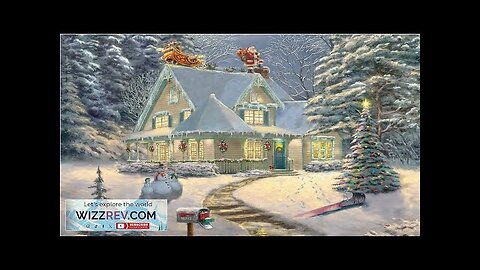 Ceaco Thomas Kinkade Holiday Midnight Delivery 1000 Piece Review