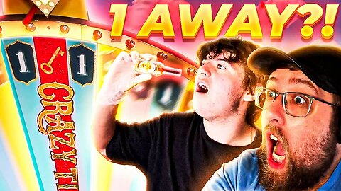 EVERY ONE AWAY ON CRAZY TIME, WE DRINK THE WORLDS HOTTEST HOT SAUCE! (INSANE)