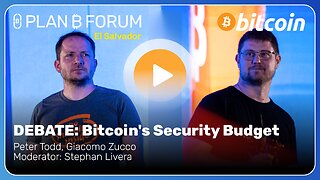 DEBATE: Bitcoin's Security Budget