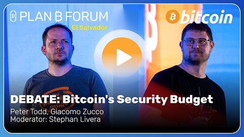 DEBATE: Bitcoin's Security Budget