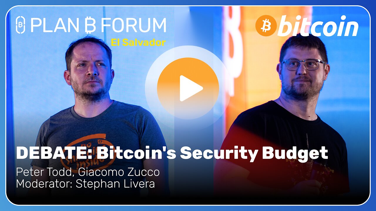 DEBATE: Bitcoin's Security Budget