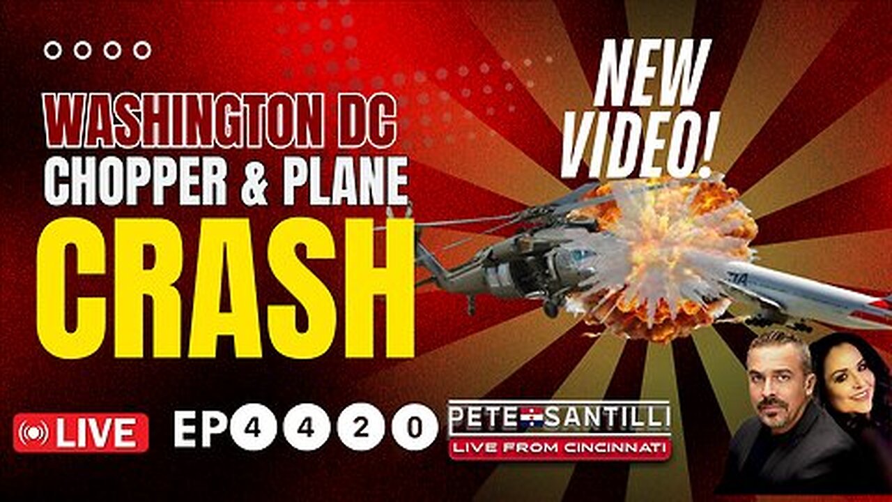 NEW VIDEO OF DC HELO/PLANE CRASH. TRUMP CALLS OUT ANOMALIES [EP 4420-8AM]