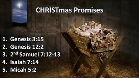 CHRISTmas Promises - Calvary Chapel Fergus Falls