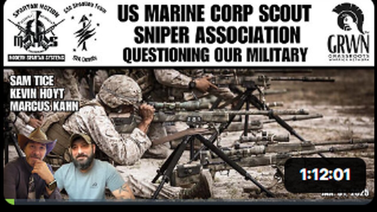 USMC Scout Sniper Association - system change, questioning policy