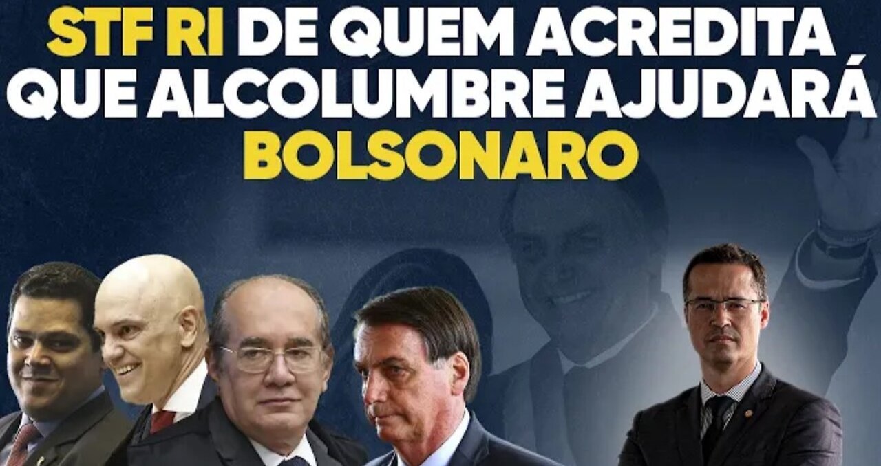 Deboche! STF ri da promessa de Alcolumbre de ajudar Bolsonaro a recuperar elegibilidade