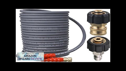 RIDGE WASHER Pressure Washer Hose 50 Feet X 3/8 Inch for Hot Review